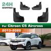 4PCS Car Mud Flaps Splash Guards Mudguards Car Mud Flaps Compatible with Citroen C5 Aircross 2017-on