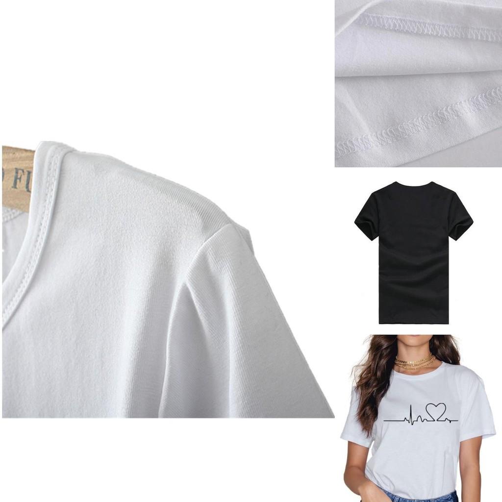 Comfortable Crew Neck Heart Print Blouse For Women In Soft Casual Fabric