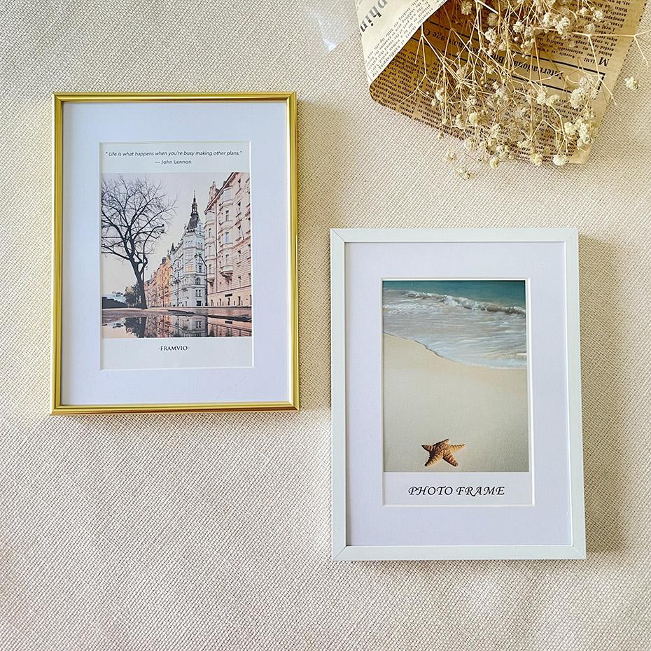 Goldene Schwarz Bild Foto Rahmen Aluminium Plexiglas Matte Wand Montage Galerie Wohnzimmer Wohnkultur