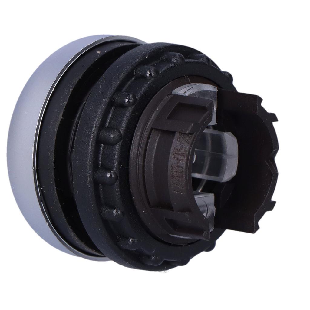 M22-DL-W Drive, Illuminated Flat White Push-button with Spring Return