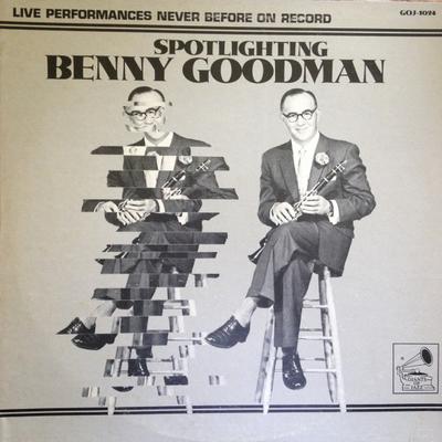 LP Schallplatte BENNY GOODMAN - Spotlighting Benny Goodman GOJ1024 GIANTS OF JAZZ 1980 US Jazz Gebraucht