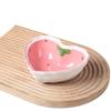 Strawberry Love Bowl High Beauty Instagram Internet Celebrity Ceramic Dessert Bowl Girl's Heart Cute Gift Bowl Couple Set