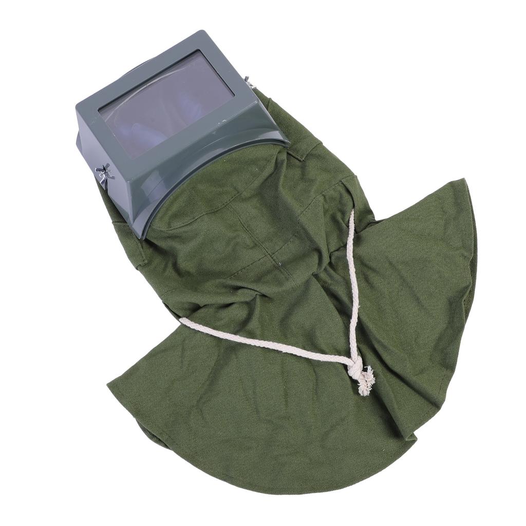 Capuz de jateamento de areia, proteção contra poeira, à prova de vento, protetor de pescoço, xale de jateamento de areia