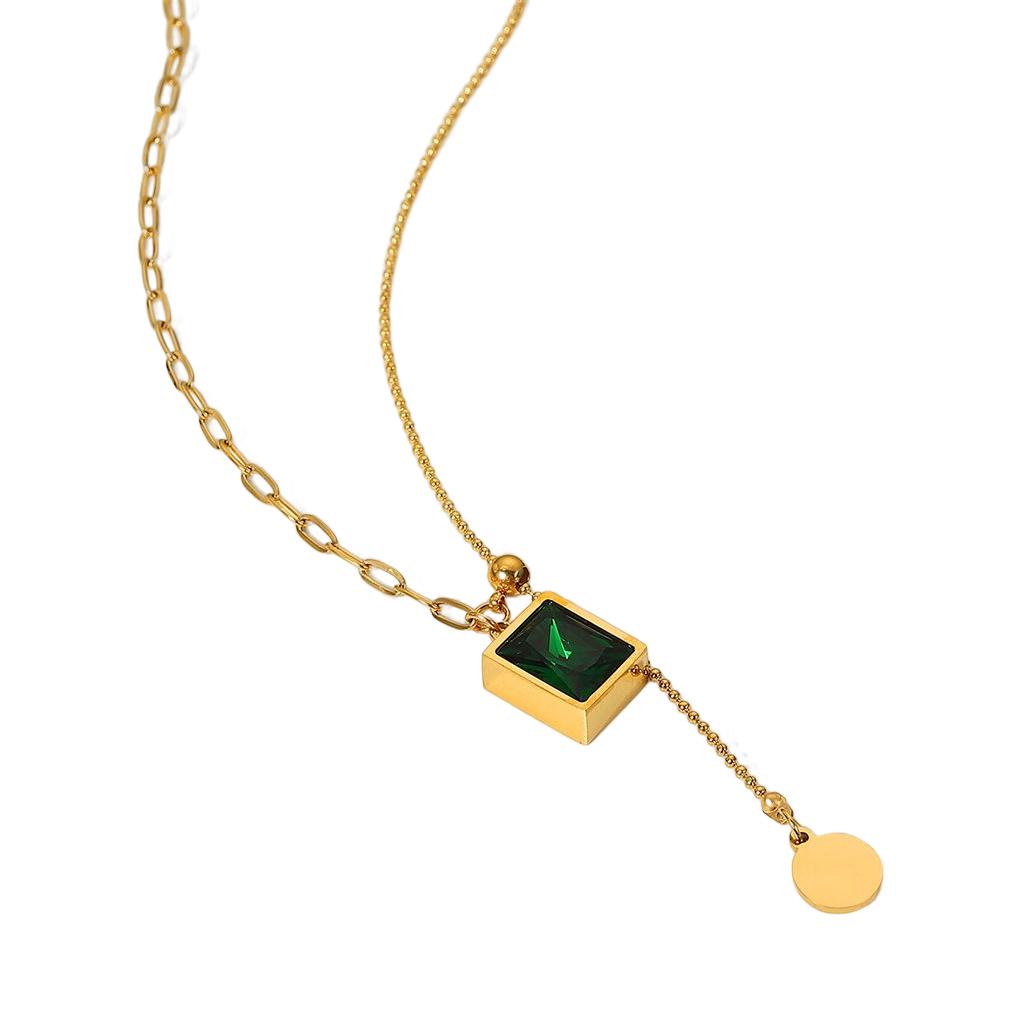 

Women Necklace Adjustable Neck Chain Fashion Stainless Steel Lady Choker Party Anniversary Jewelry Dressing Decoration