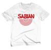 Mens T Shirts Fashion 2024 Sabian Printed T Shirt Cotton Short Sleeve O Neck Tshirts Summer Hip Hop Tshirt Euro Size