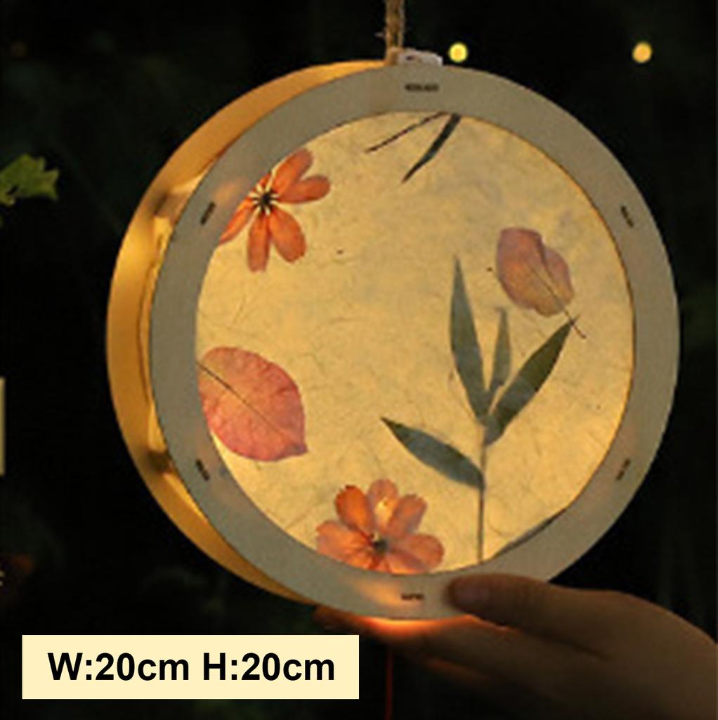 Festival Lantern Toy Handmade DIY Revolving Lantern Portable Children'S Handmade Rabbit Creative Luminous Toy Pendant Gift