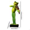 Animal Sculpture Frog Statue Decorative Versatile Gifts Ornament Figurine for Entrance Indoor Table