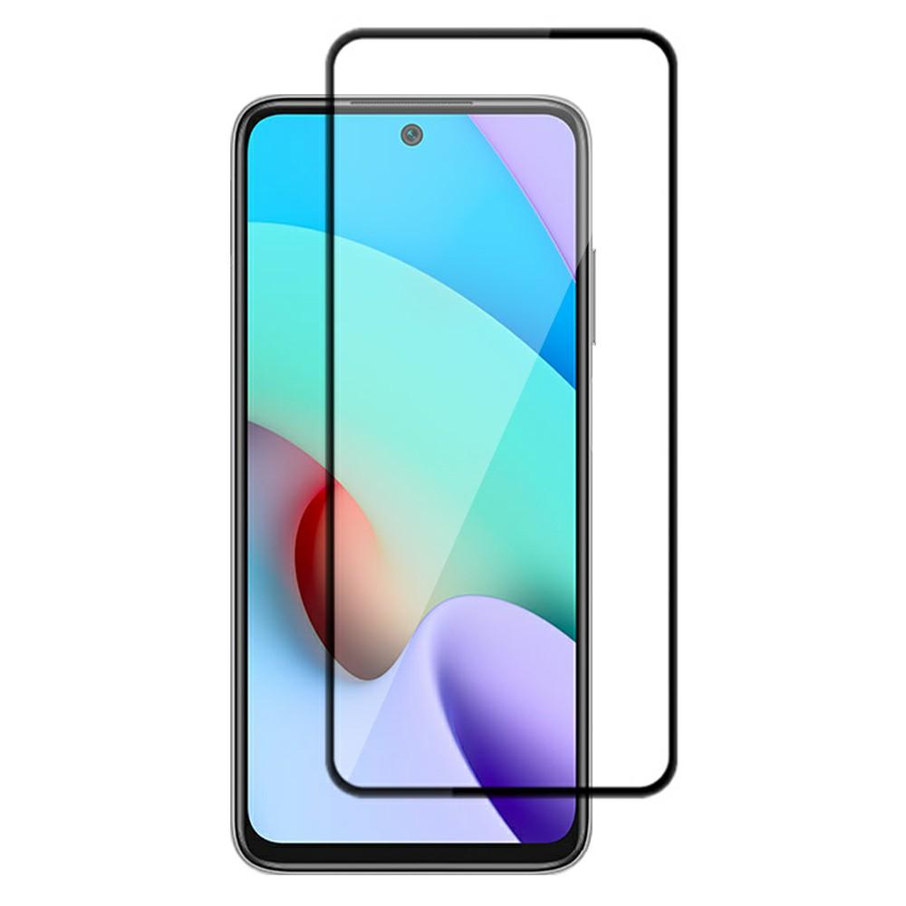 

AMORUS For Xiaomi Redmi Note 11 4G (Qualcomm)/Note 11S 4G Screen Protector Anti-Shatter Tempered Glass Film Black