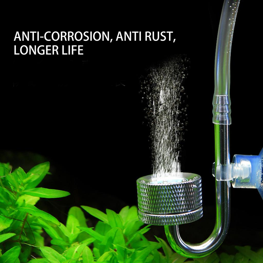Aquarium CO2 Atomizer Simple CO2 Diffuser Carbon Dioxide Refiner for Fish