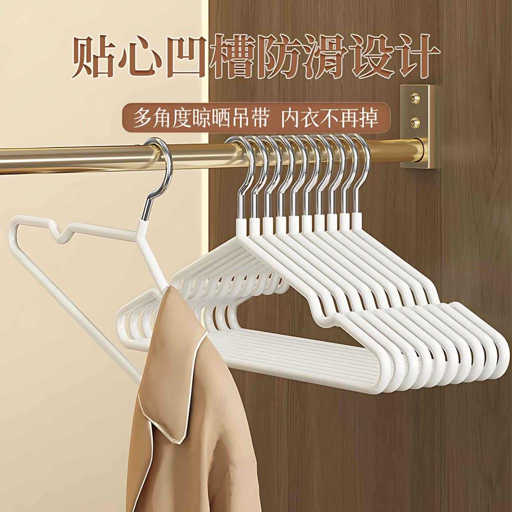 Hanger household hanging clothes bold enlarged thickened non-slip adult clothes rack dormitory student clothes drying support