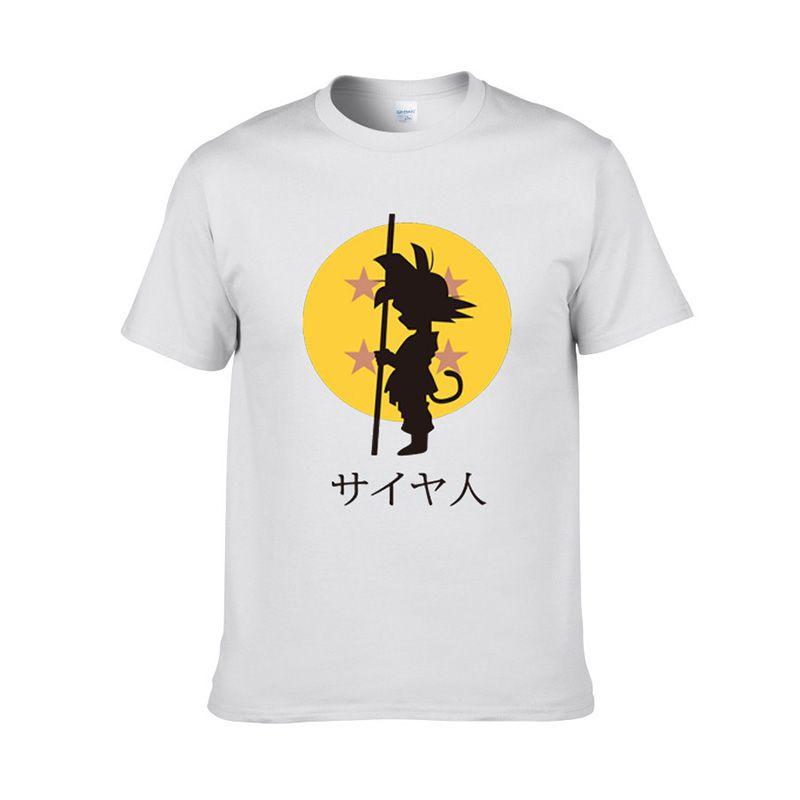 

Мяч Женщины Мужчины Дракон З Вегета Принт Буквы Повседневная Футболка Короткий Рукав Топ Футболка S белый