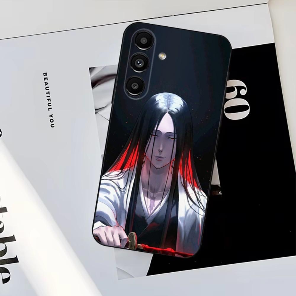 Retsu U-Unohana Phone Case For Samsung S25,S24,S23,S22,S21,S20,S10,Ultra,Plus,Lite,FE,Soft Silicone Black Cover