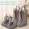 Shoes Dust Cover PVC Mesh Transparent Shoe and Boot Storage Bag with Zipper Portable Travel Anti-dust Organizer Protector Bags