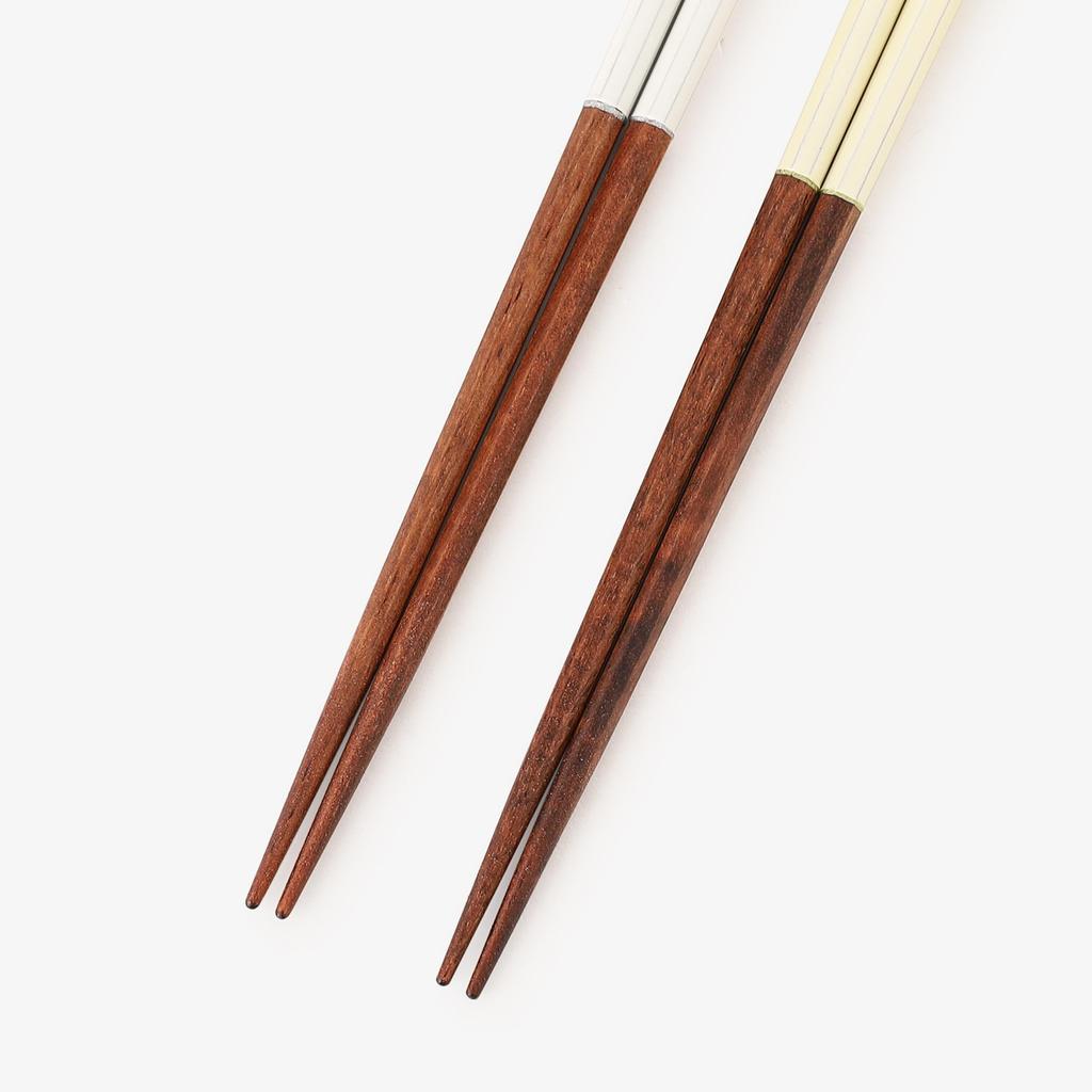 Afternoon Tea Living Chopsticks HC86 Wakasa Lacquer Antibacterial Couple Chopsticks & Chopstick Rest Set, One Color