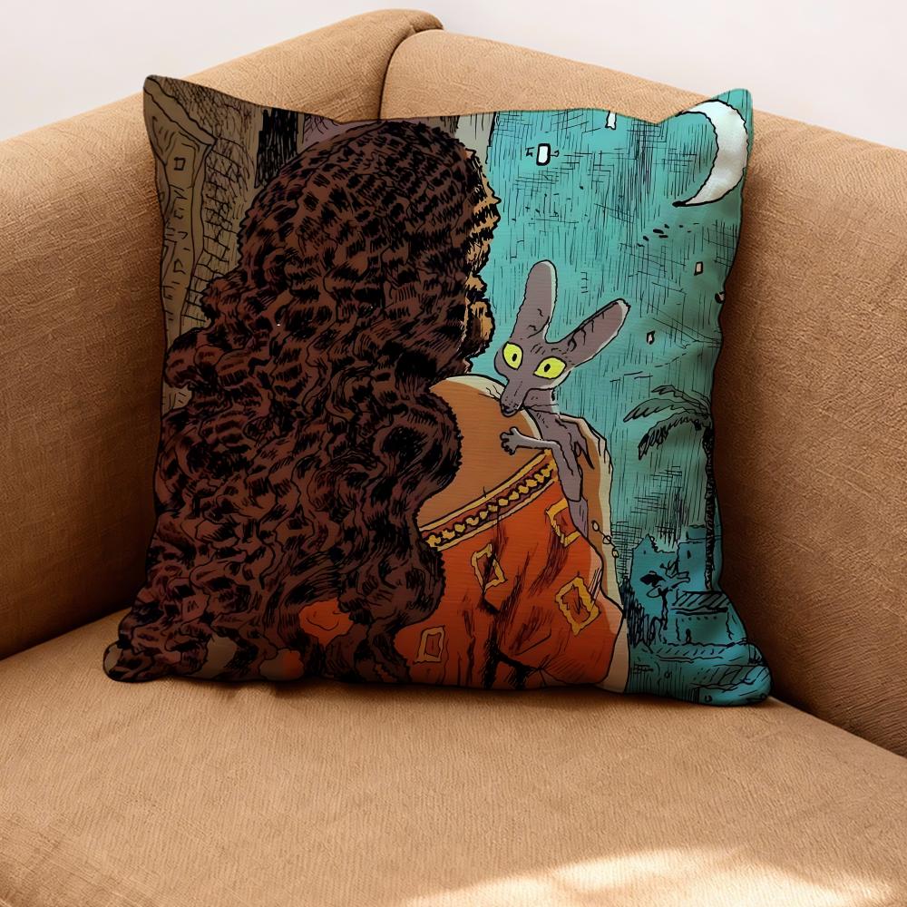 

Film The R-Rabbi s Cat Cushion Cover Premium Comfort Reversible Pillow Cove -Two in One Design for Any Room & Car Interior 30cmx30cm