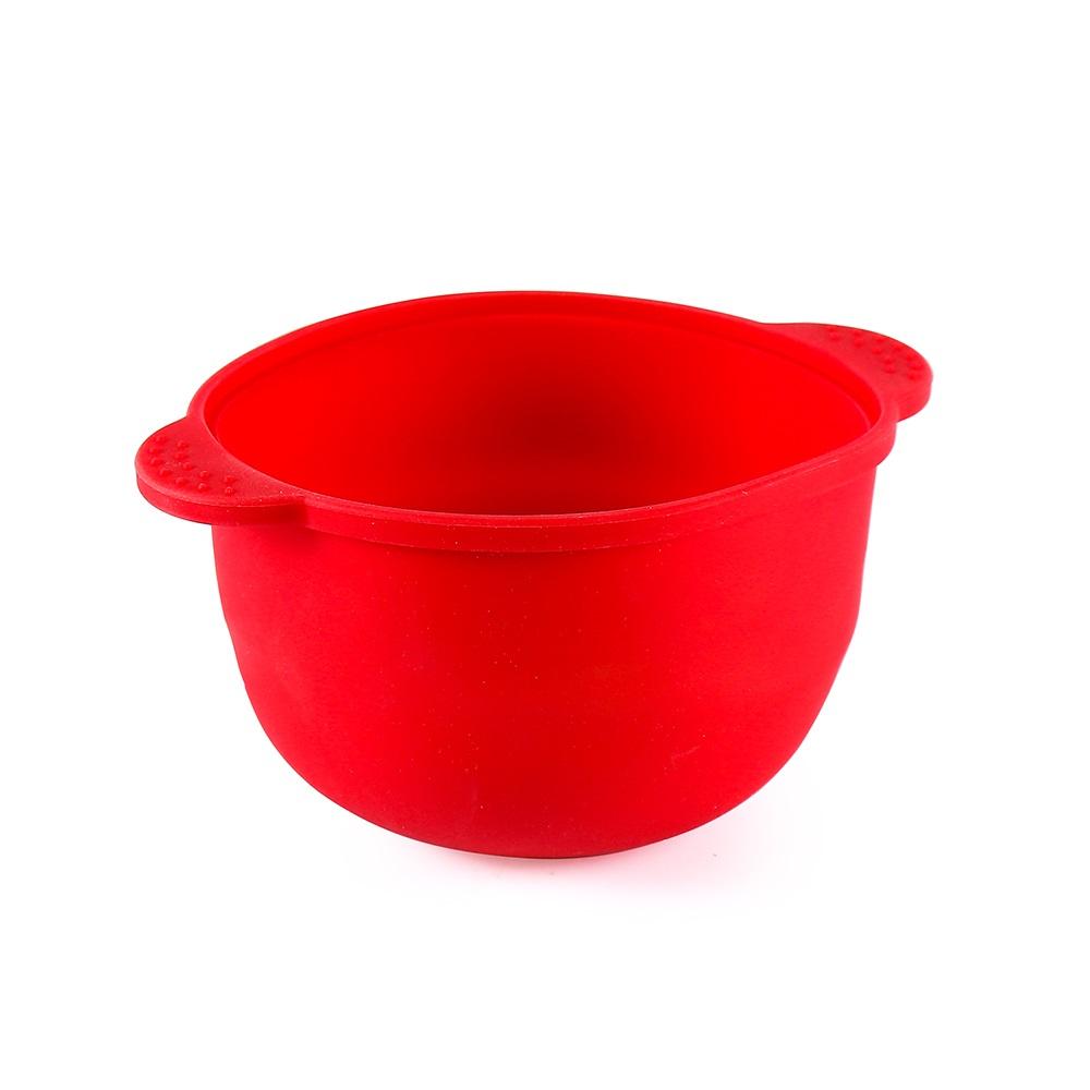 400 ml Silikonschüssel für Wachserhitzer, hitzebeständiges Silikagel, wiederverwendbarer Wachstopf, Haarentfernungswachsbohnen, Mikrowellen-Heizschüssel