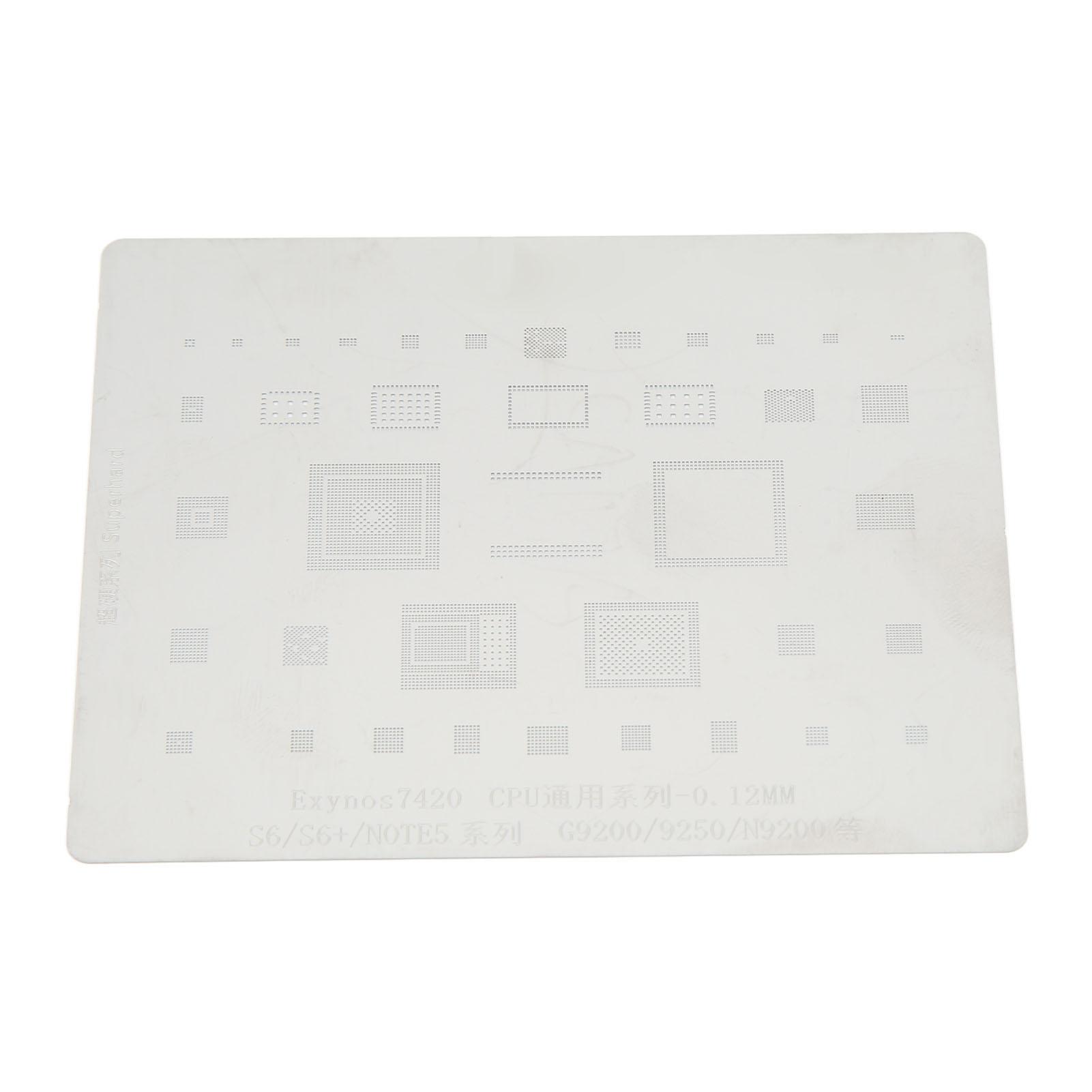 

Трафарет для реболлинга процессора, шаблон для реболлинга из нержавеющей стали для ремонта мобильных телефонов