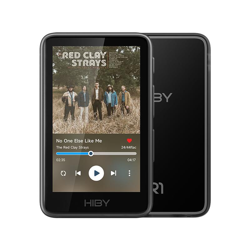 

R1 Плеер для музыки без потерь, Чистый звук MP3, мультимедийный Walkman, Портативный сенсорный экран, Bluetooth, WiFi Подарки чёрный