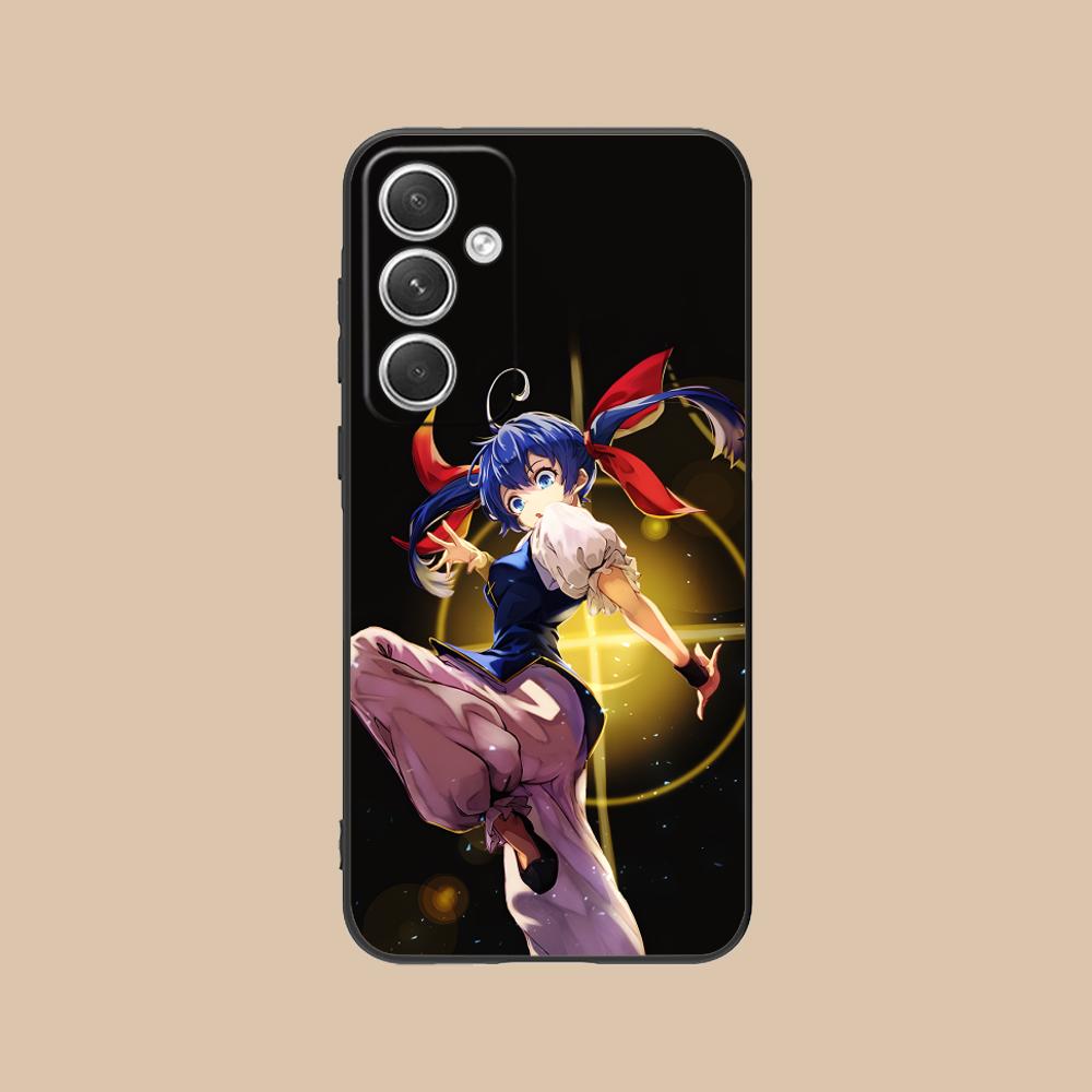 Fatal Fury Hotaru Futaba Phone Case for Samsung Galaxy S26 S25 S24 S23 S22 S21 S20 Note20 Plus FE Ultra Colorful Cover Luxury