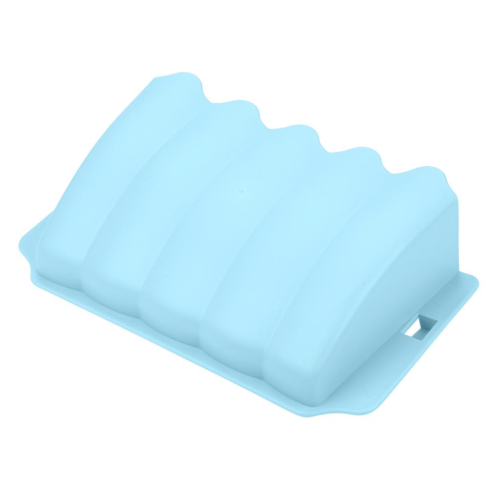 Simple Plastic Grass Feeder Pet Hay Bowl Dish Rack Holder Rabbit Rat(Blue)