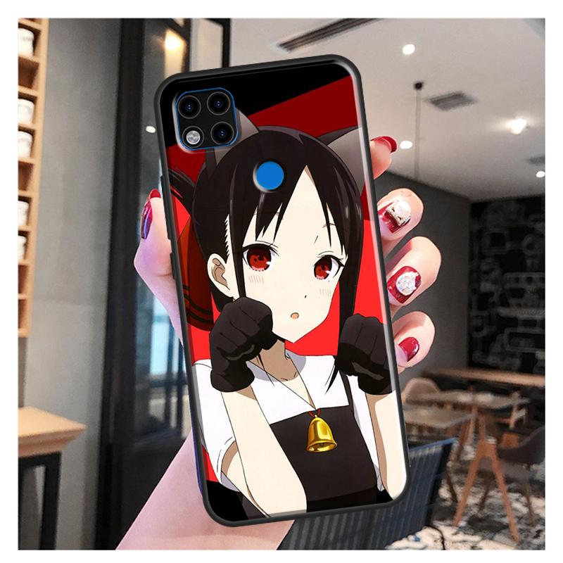 Anime Kaguya Sama Case For Xiaomi Redmi Note 10 Pro Note 9 Pro Note 11 Pro 8T 9S 10S 10 9A 9T 9C Cover Case