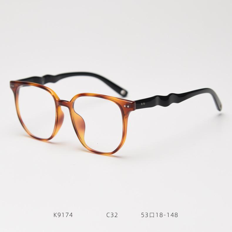 

Finished Prescription Myopia Glasses Brand Designer Oversized Square Women S Eyeglasses Anti Blue Light Diopter Glasses Minus -2 Original Lenses