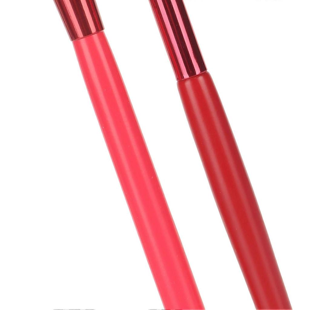 2 Pcs Eyebrow Brush Set Ultra Thin Bevel Multifunctional Makeup Brushes for Hairline Eye Shadow Lip