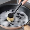 Handle Long Dish Brush Nonstick Pans Kitchen Utensil Cleaning Durable Plastic