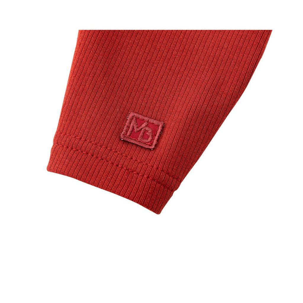 MANDARINE BROTHERS Basic Rib BASIC RIB Dog Clothes with Sleeves T-Shirt T-SHIRT (MUSTARD, XL)