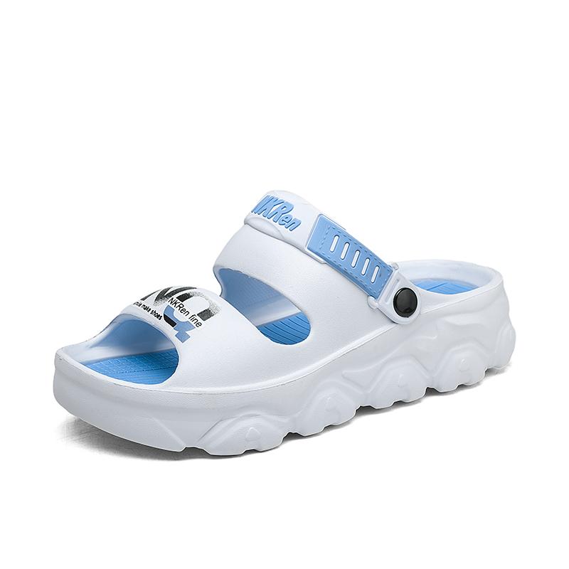 New men's sandals big size thick-soled lightweight slippers men's fashionable casual sports sandals breathable beach shoes men
