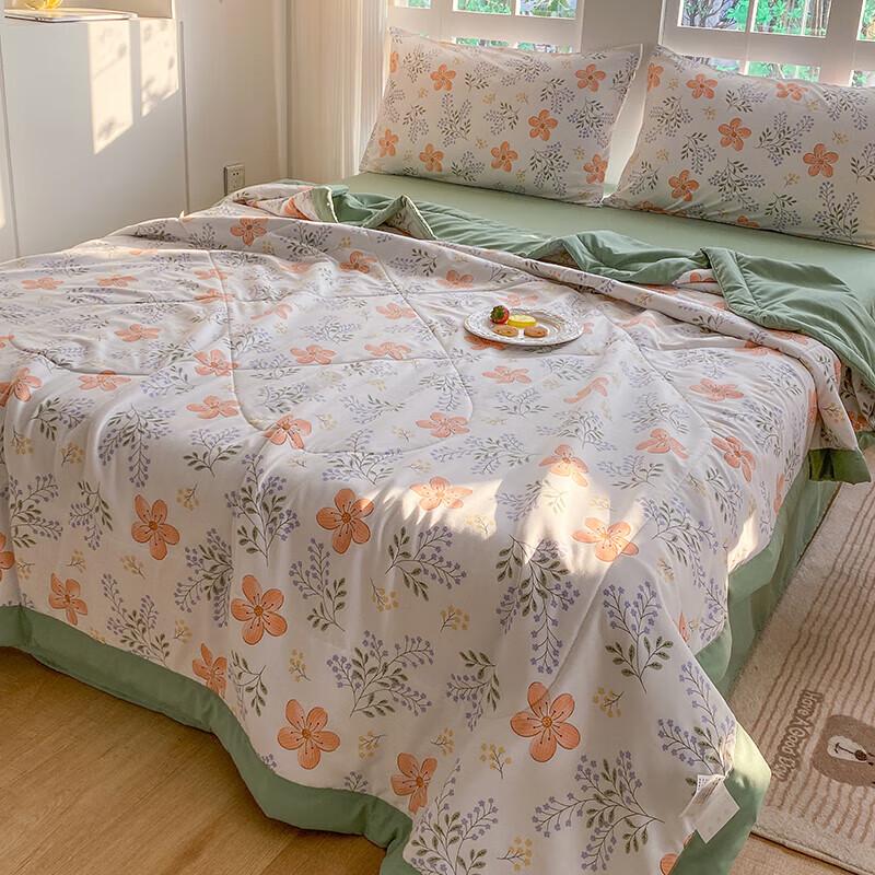 Manyaju Washed Cotton Summer Quilt