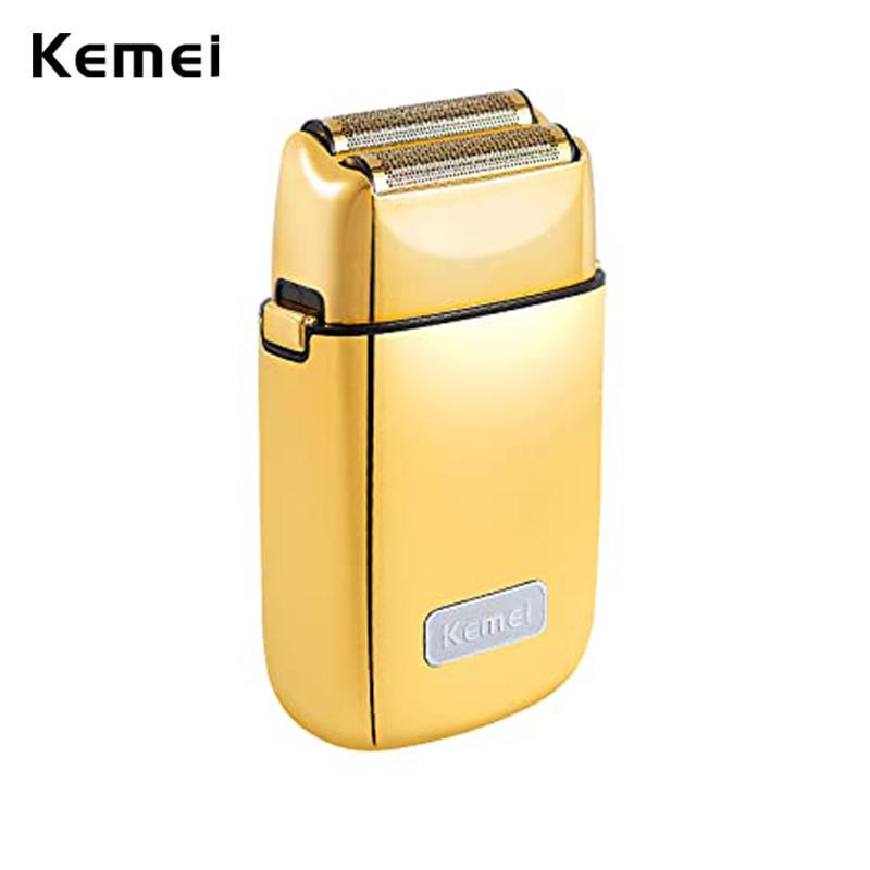 

Беспроводная металлическая бритва с двойной сеткой, электрическая бритва для мужчин, режущий станок с закрытой отделкой, перезаряжаемый тип C для влажного и сухого бритья