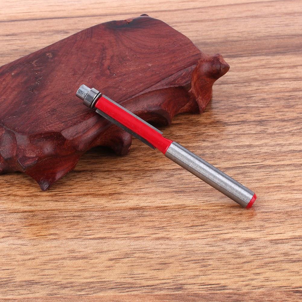 Langlebiges 14-Zoll-End-Doppelflöten-Zylinderschaft-Trimmfräser-Bit-Werkzeug