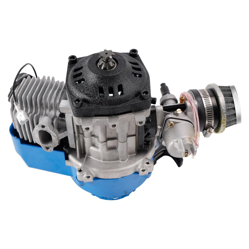49CC 2-Stroke Pull Start Engine w/Air Filter for Mini Motor Quad ATV Dirt Bike