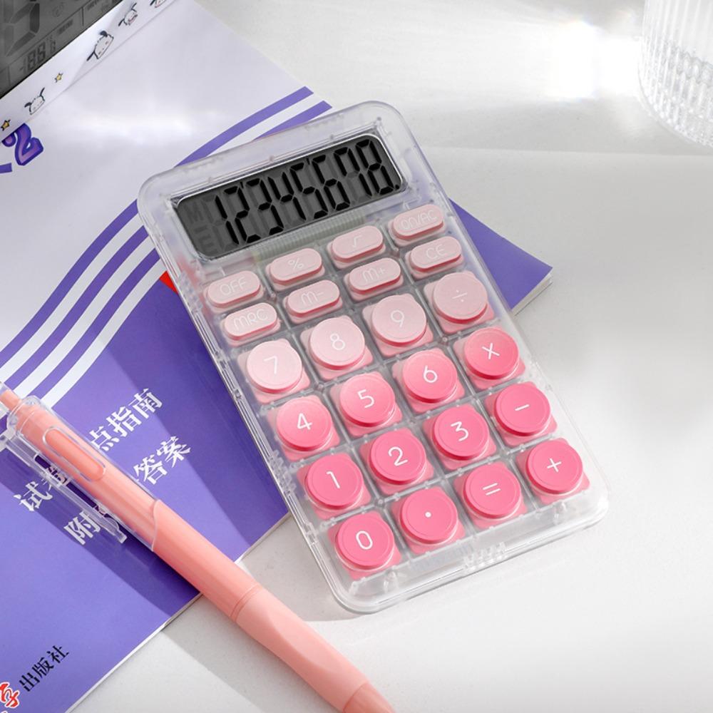 Mini Electronic Calculator Candy Color Math Calculators New Keyboard Calculator  School Supplies