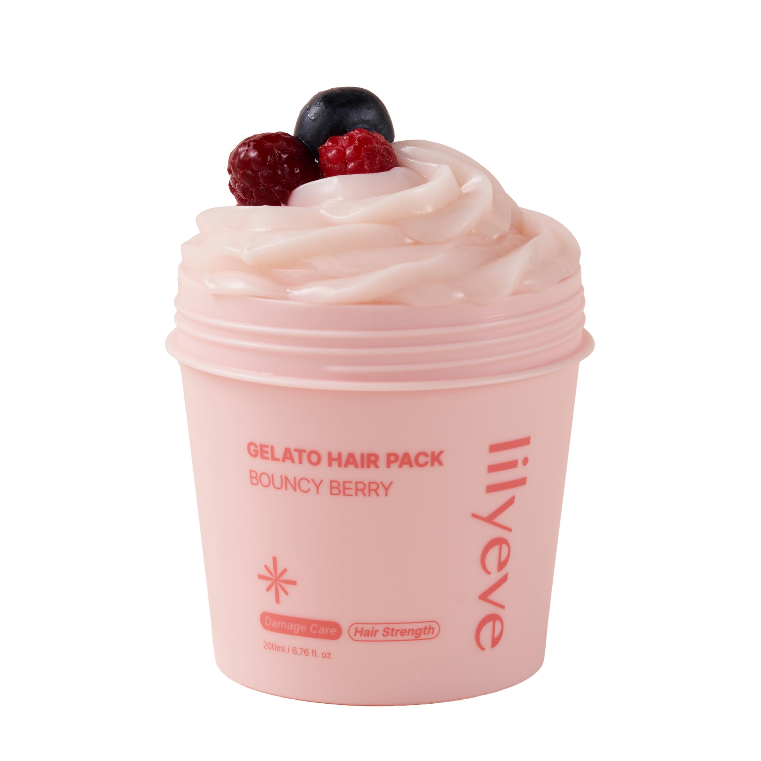 lilyeve Гель-маска для волос Repair Turn Gelato Bouncy Berry 200 мл -