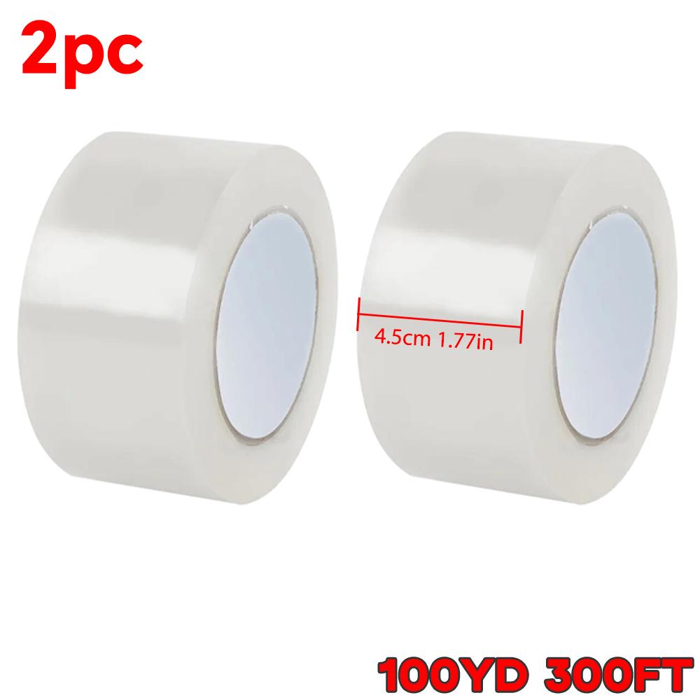 Transparent Yellow Transparent White Tape for Express Packaging of Large Rolls and Thick Box Sealing Yellow Tape