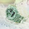 CASIO Unisex Pair Table Series Green Watch GAX-100CSB-3A+GMA-S110MP-4A1PR