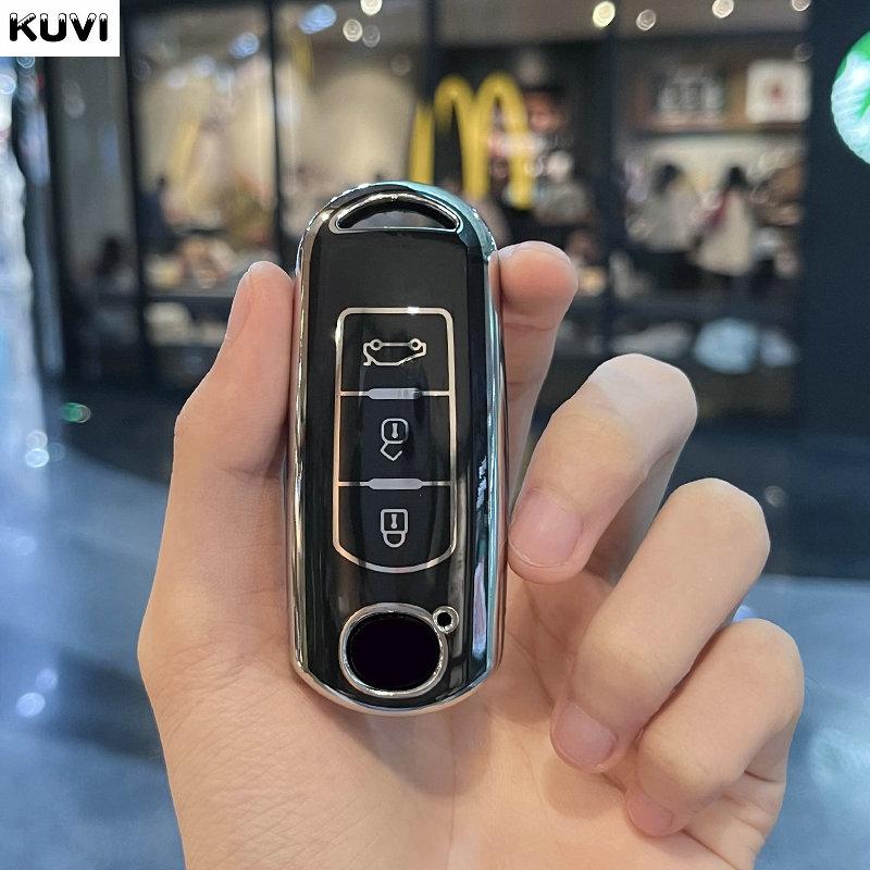 2 3 Butoane TPU Husă Carcasă Cheie Auto Pentru Mazda 2 3 6 Atenza Axela Demio CX-5 CX5 CX-3 CX7 CX-9 2015 2016 2017 2018 2019 Breloc