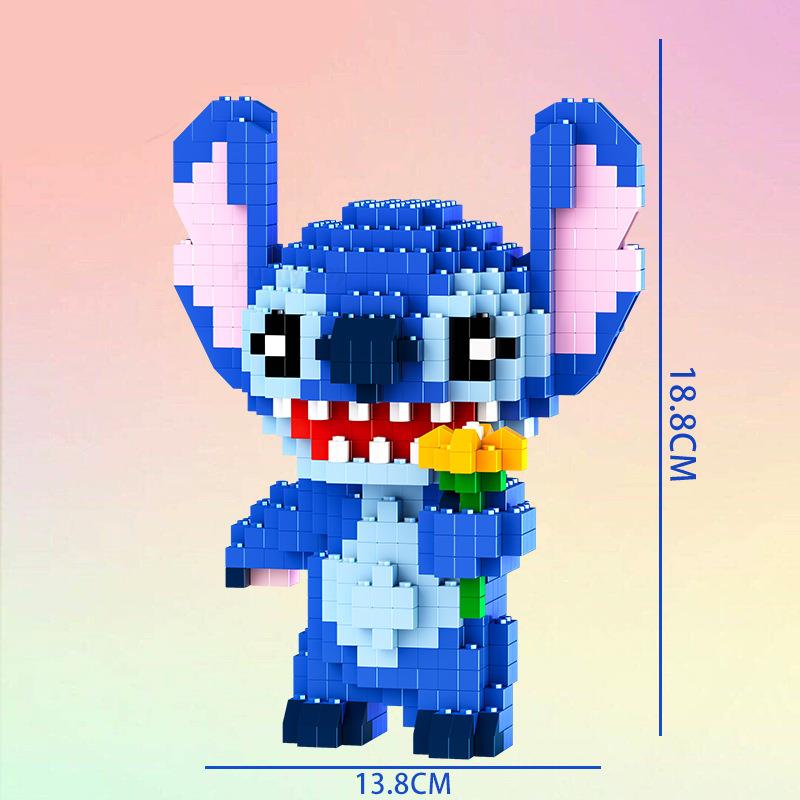 

Humorous Anime Figure Interstellar Blocks Tiny Particles Construction Blocks Assembled Puzzle Pen Holder Brick Toy Children Xmas NO BOX