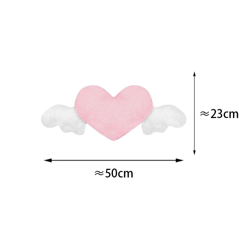 

Подушка для поддержки поясницы и подголовника в стиле Love, женская подушка для защиты шеи, креативная милая плюшевая подушка, украшение салона автомобиля