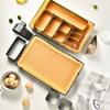 10pcs Carbon Steel Bread Mold Easy To Demold Cake Mold Creative Baking Tray  Kitchen