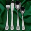 Children'S Cutlery Set Steel Spoon Fork Knife Spoon 4 Electric Set
