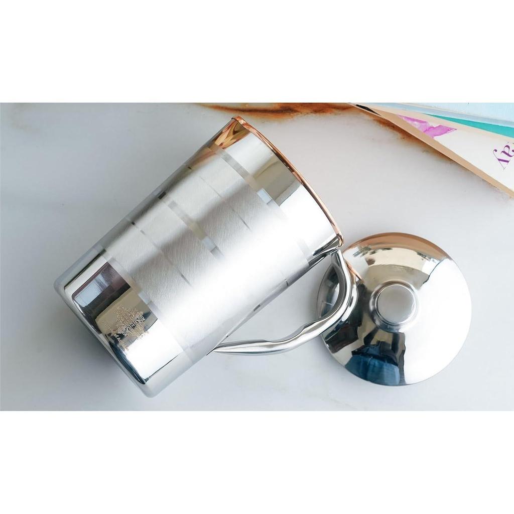 Steel Copper Luxury Design Jug Pitcher, Storage & Serving Water, Beneficial for Health, Volume- 1500 ML