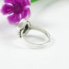 Natural Blue Topaz Ring, Teardrop Topaz Ring, Light Weight Dainty Ring, 925 Sterling Silver, Gift for Her, Birthstone Ring