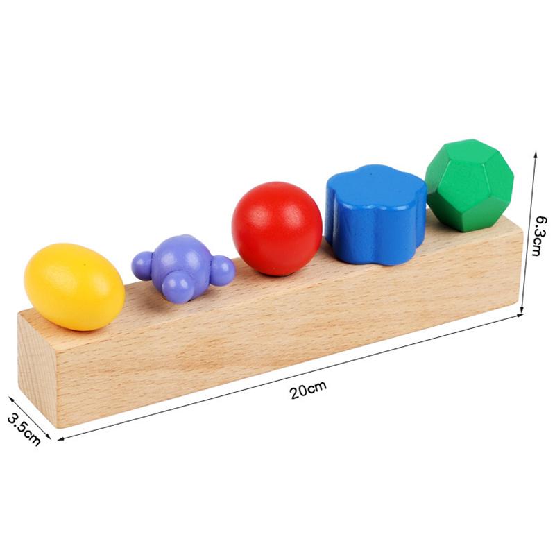 Kid Wooden Screw Matching Game Montessori Parish Toy Nut Bolt Disassembly Fine Motor Skill Shape Color Sensory Educational Toy