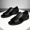 Men's Roman sandals 2025 new summer open-toed trend cowhide casual Vietnamese slippers outdoor beach shoes 4748