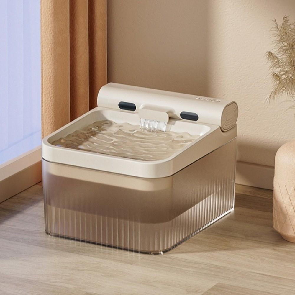 Triple Filtered Cat Automatic Water Fountain Silent Operation Large Capacity Pet Water Dispenser Filter Circulation Smart