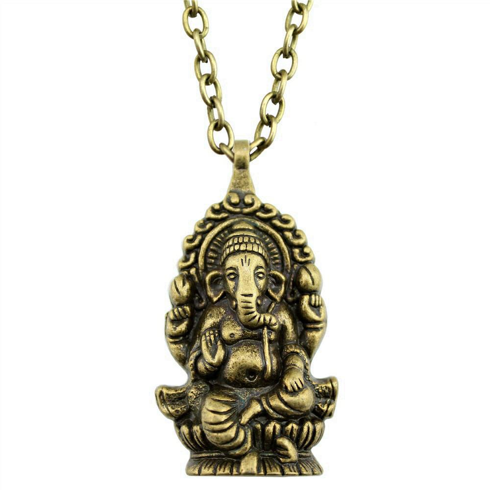 45cm Or 70cm Long Chain Necklace Elephant Kids' Jewelry Materials QN026