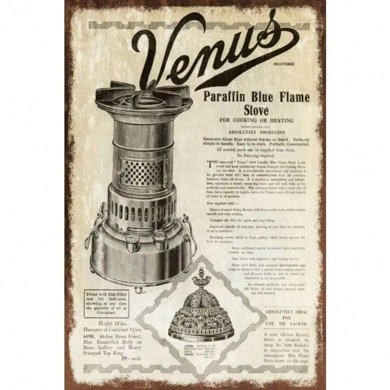 

Vintage Metal Tin Sign Wall Decor Retro Poster